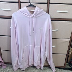 Nike Pastel Pink Pullover Hoodie
